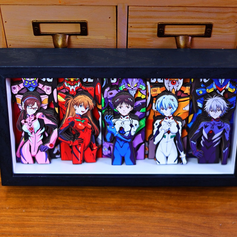 Evangelion Anime Merchandise - Criativo eva 3d pintura de papel