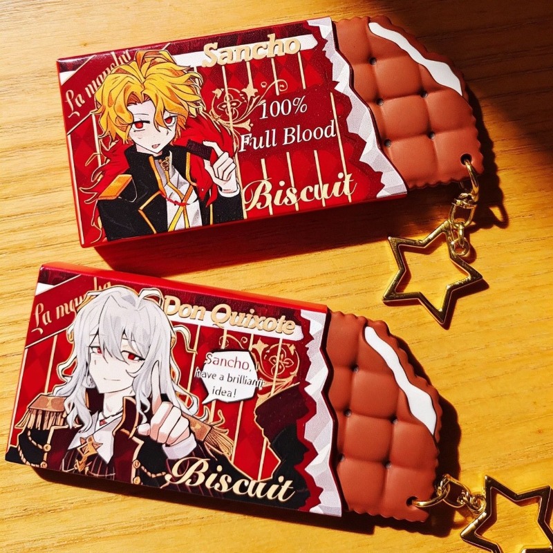 Anime Merchandise Companies - 2PCS Chaveiro de Mochila da Série