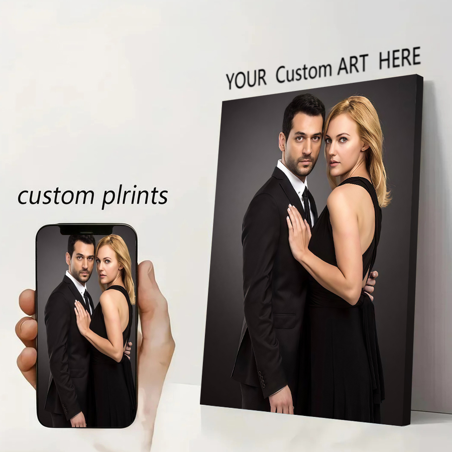 Anime Poster Print - Pôster de Lona Personalizado com Impressão