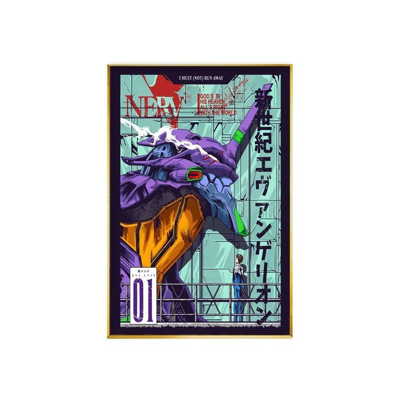 EVA-01 TEST TYPE: Novo Pôster  - Evangelion Anime Merchandise avaliação e preço