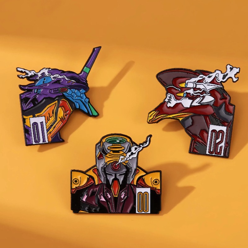 Broche de Metal Neon Genesis A - Evangelion Anime Merchandise avaliação e preço