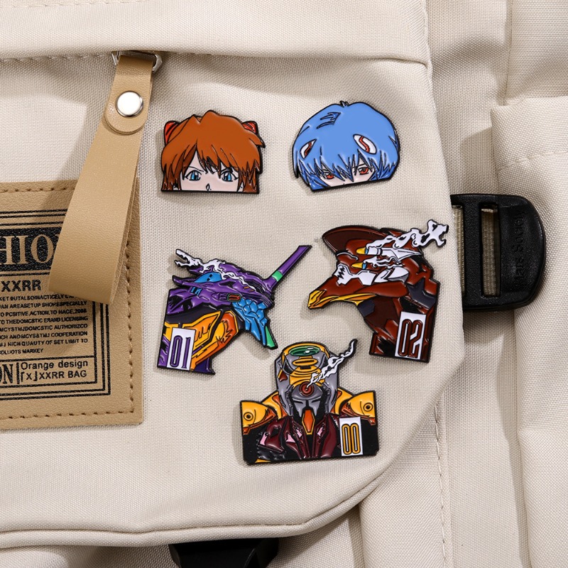 Broche de Metal Neon Genesis A - Evangelion Anime Merchandise avaliação e preço