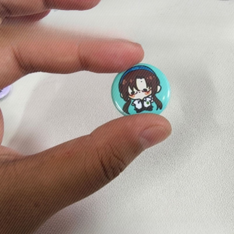 5 Peças de Broches Decorativos - Evangelion Anime Merchandise avaliação e preço