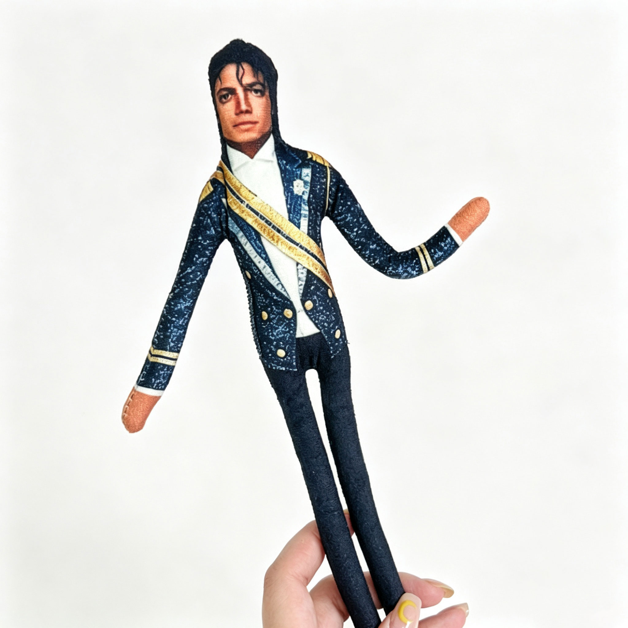 2026 Anime MJ Michael Jackson  - Anime Merchandise Plush Toys avaliação e preço