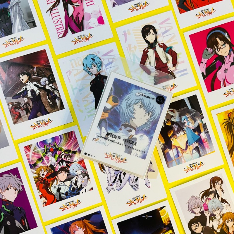 Cartões Lomo Neon Genesis Evan - Evangelion Anime Merchandise avaliação e preço