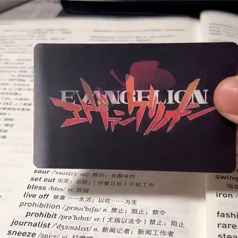 Cartão criativo de eva shinji  - Evangelion Anime Merchandise avaliação e preço